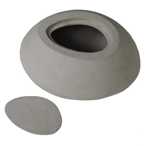 kiezel urn onderkant